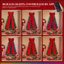 6FT Prelit Aspen Artificial Christmas Tree 300 Multi Color RGBW LED Lights 1274 Tips App Control Large Bow