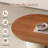 51.18" Modern Oval Coffee Table Living Room Coffee Table Accent Table With Dual-Tone Design And Sturdy Base