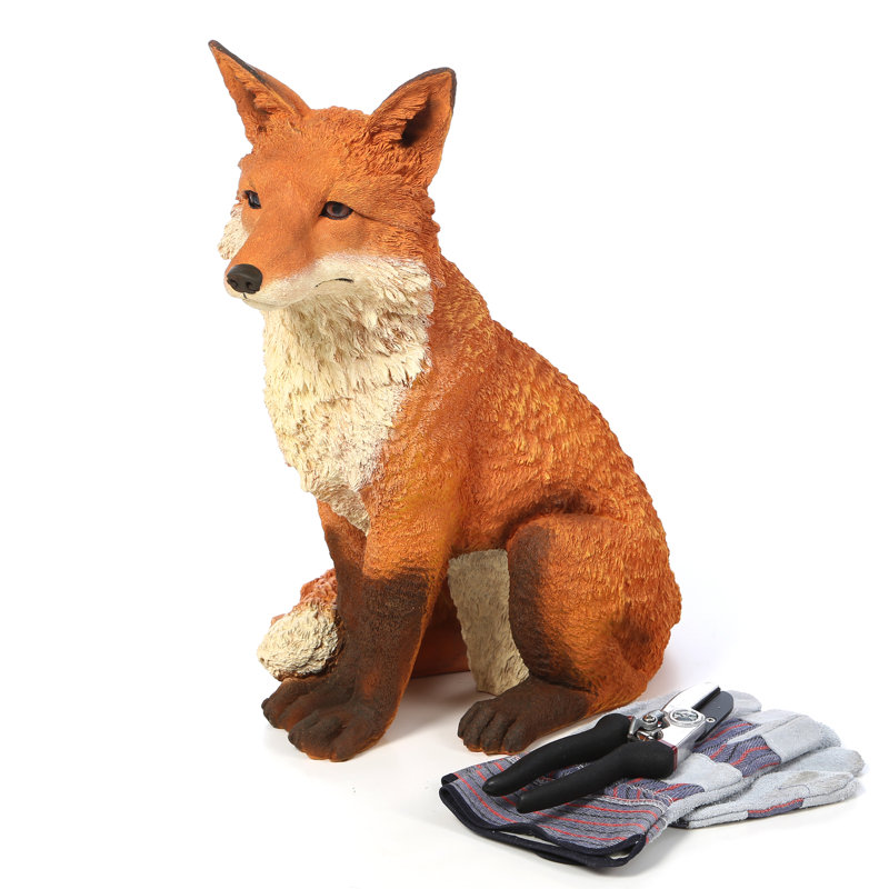 Simon The Fox Garden Statue