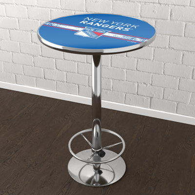 Round Metal Base Dining Table