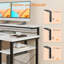 Galini L-Shaped Metal Base Writing Desk-389173584