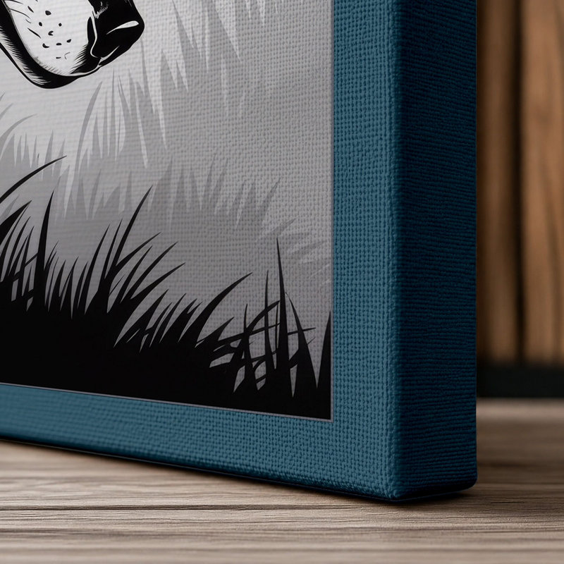 Print, 30x20 - 76.2 x 50.8 cm, Teal Border