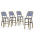 Tabouret de bar avec coussin