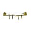 Clips porte-tapis d'escalier en laiton coulé massif 5,25 po