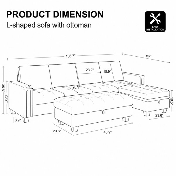 Dimensions du produit