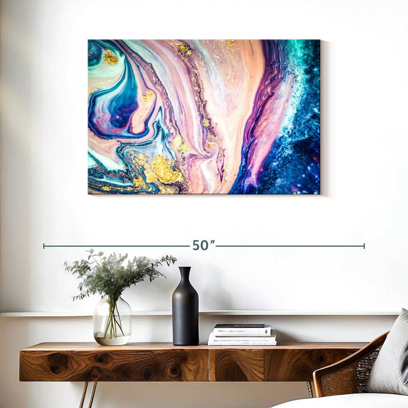 Avery Galaxy Pour, 24" H x 36" W