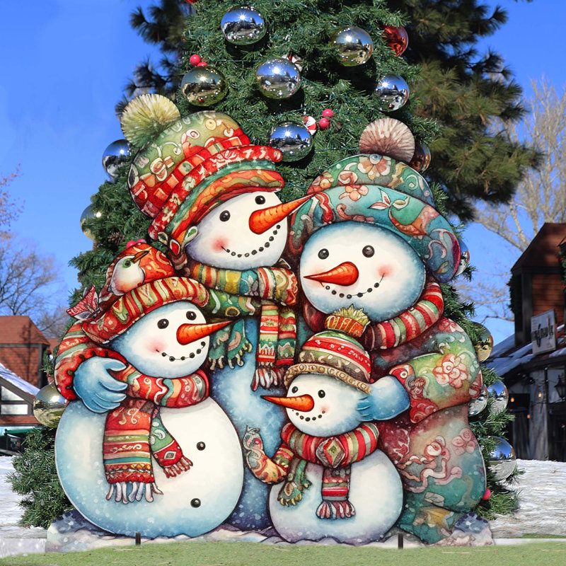 Figurine de bonhomme de neige
