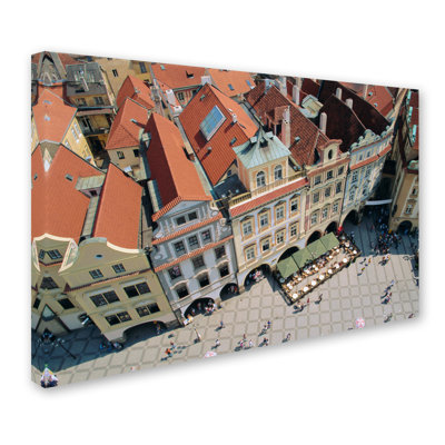 Ann 'Architecture 8' Photographic Print on Wrapped Canvas