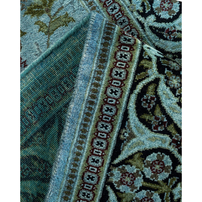 Fine Vibrance One-of-a-Kind 2' 7" X 10' 1" Hand Knotted Area Rug