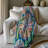 Funky Dandelion Fiesta Throw Blanket-98855106