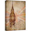 Drapeau rétro rétro Union Jack Big Ben-94537017