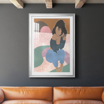 Curly Lady II par - impression sur