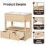 Base de meuble-lavabo simple 18,3 po seulement