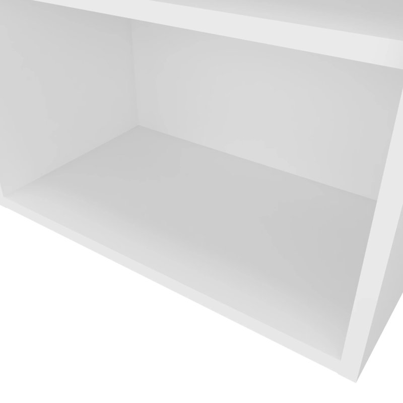 Armoire murale avec compartiments de rangement ouverts - 36 po de hauteur, 21 po de largeur, 12 po de profondeur, à gratter, pour les ustensiles de cuisine essentiels pour la cuisine 36 po x 21 po x 12 po, ajoute une touche contemporaine