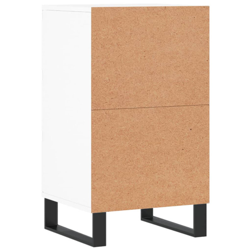 Janey End Table, White