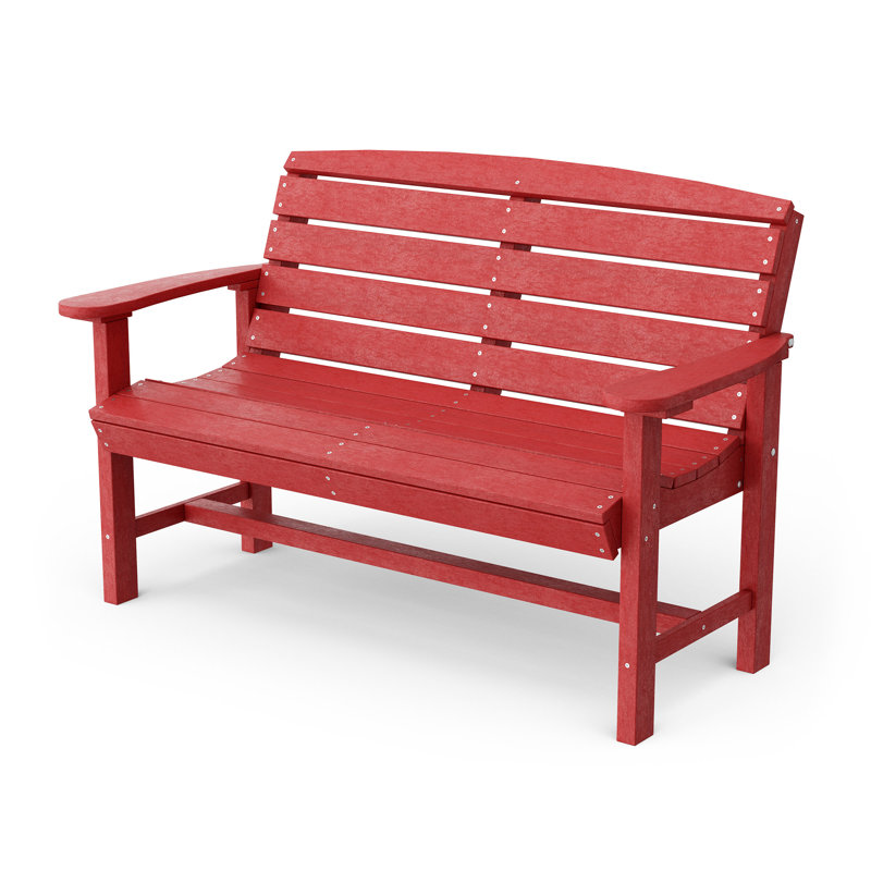 Banc d'extérieur classique, Rouge cardinal