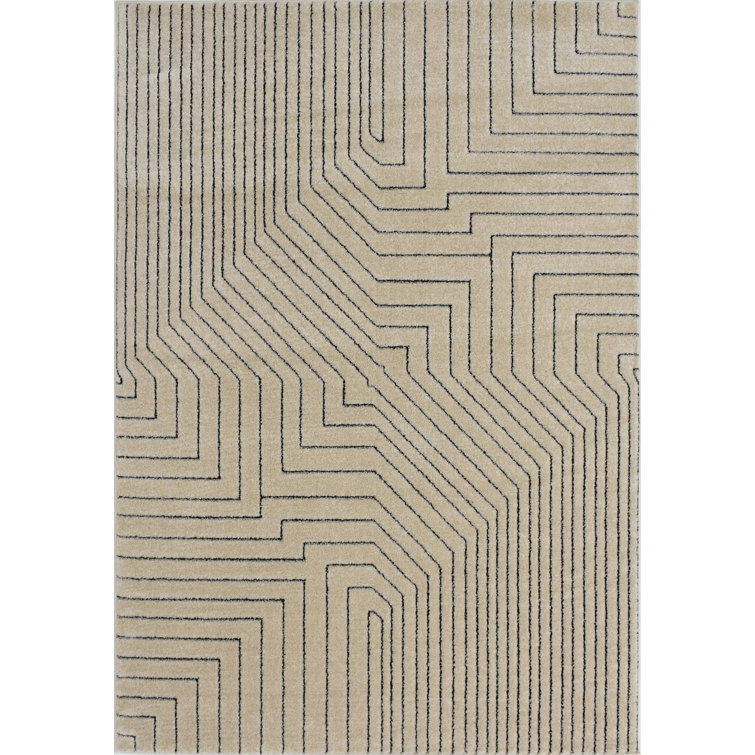Neace Contemporary Sawgrass Basket Area Rug