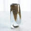 Triangular Bubbled Vase-Gold