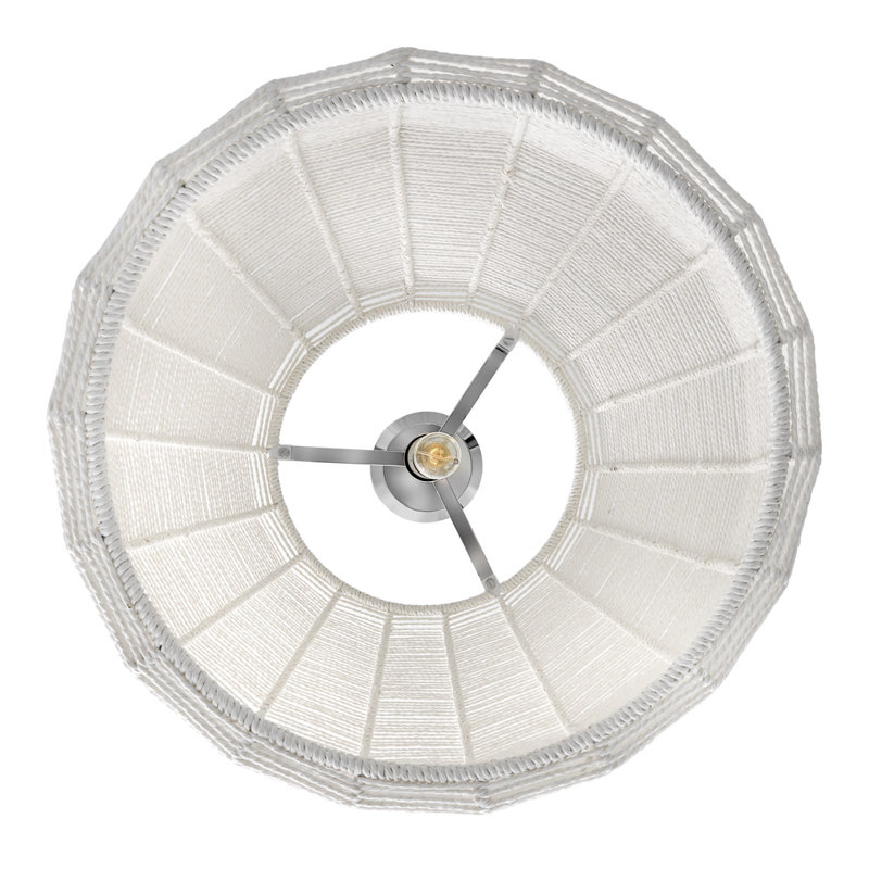 Luca 1 - Light Pendant, Polished Chrome, White