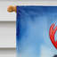 Drapeau de Noël maison de renne-112702201