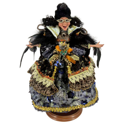 Raven Genie Witch, Small - 13.5 Inches