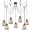 Lustre en fer 7 lumières Elvira