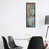 Toile avec cadre gris