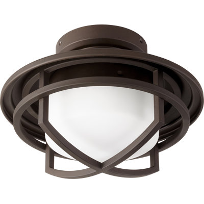 Ventilateur de plafond à DEL 1 lumière