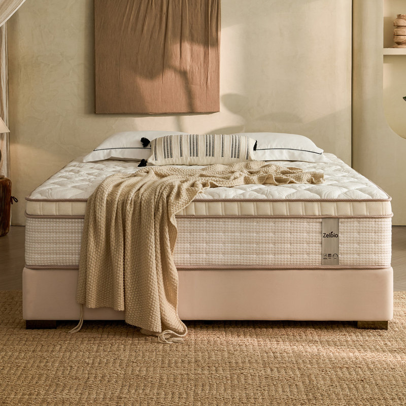 12 Inch Gel Memory Foam and Inner Spring Hybrid Twin XL Size Mattress, Twin XL, 12"