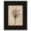 «Delicate Graphite Bouquet II», reproduction d'art sur toile par Art Remedy