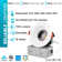 Luxrite 4" LED Recessed Lighting, J-Box, 15W, 5 Colour Selectable 2700K-5000K, Dimmable, Wet Rated, IC Rated - Baffle Trim