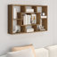 Tablette murale flottante vidaXL pour le salon en bois d'ingénierie-1654800764-1654800762