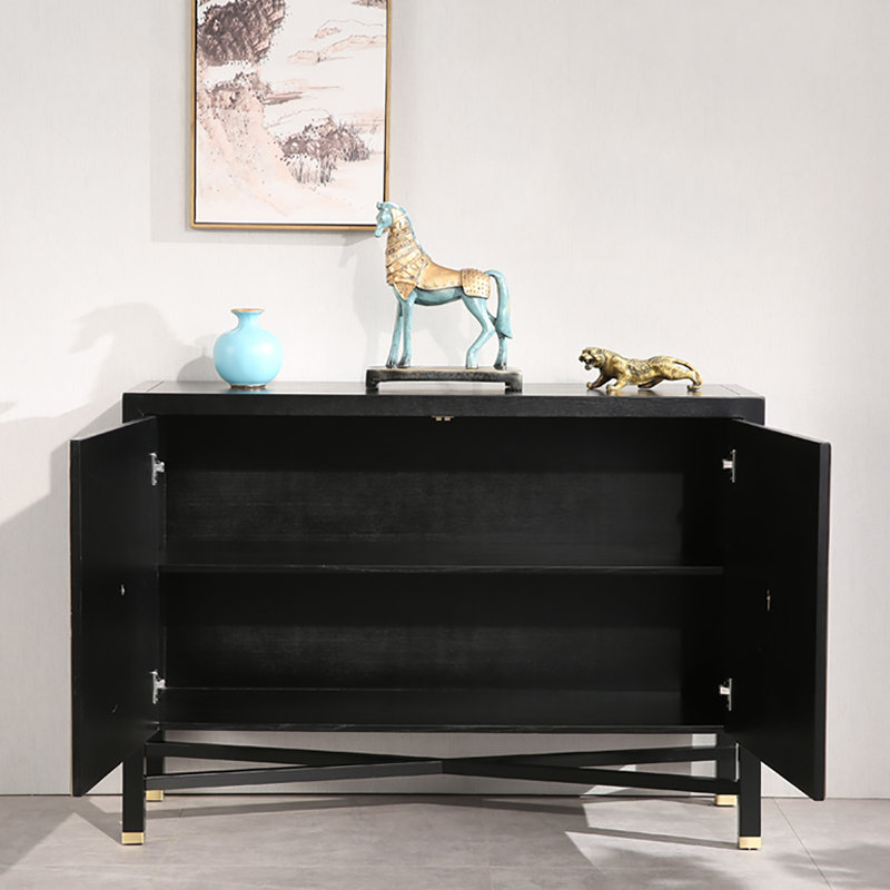Armoire de décoration de salon rétro luxueuse