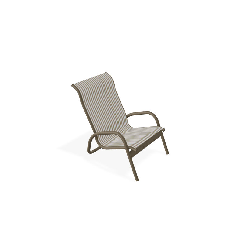 Gardenella Patio Chair, Tan, Beachwood