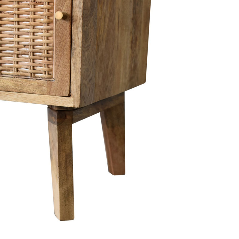 40cm W Solid Wood Bedside Table