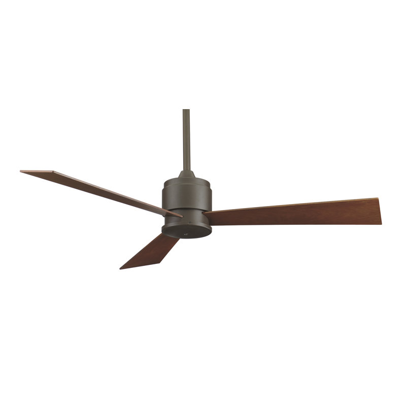 Zonix 80'' Ceiling Fan, Oil Rubbed Bronze with Cherry / Walnut Blades