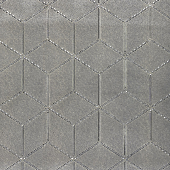 Modern Luxury Geometric Wallpaper Roll, Gunmetal