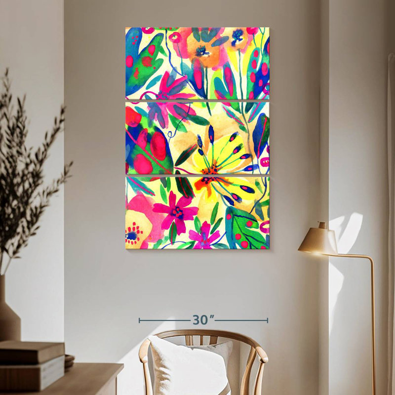 Vibrant Sun, 65" H x 42" W