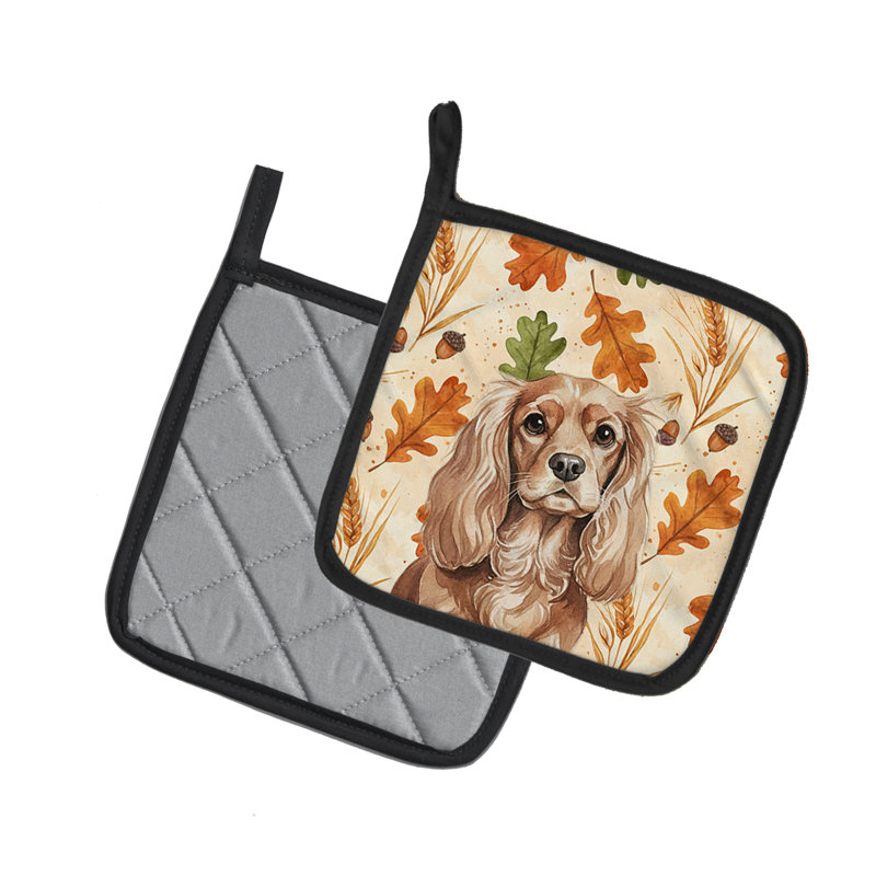 Caroline's Treasures Ruby Cavalier Spaniel Pot Holders - Thumbnail 3