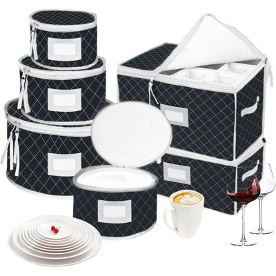 Cardboard Stemware Storage