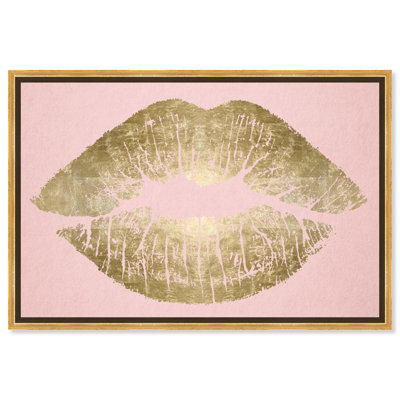 " Solid Kiss Blush And Gold "