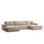 6 Seater Reclining Corner Sofa -711054421