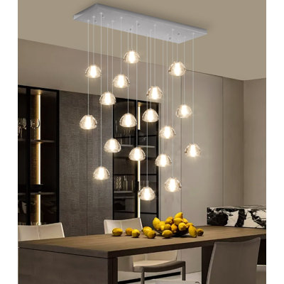 18 - Light Glam Crystal Chandelier