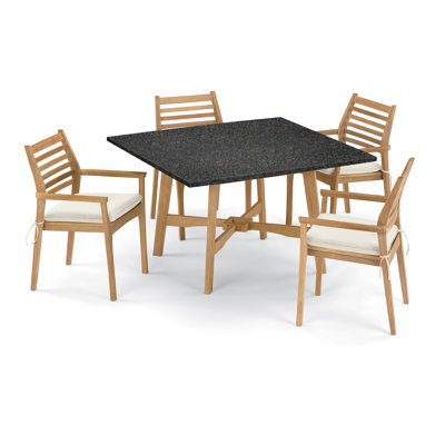 Ensemble repas 5 pièces avec coussins Huggins