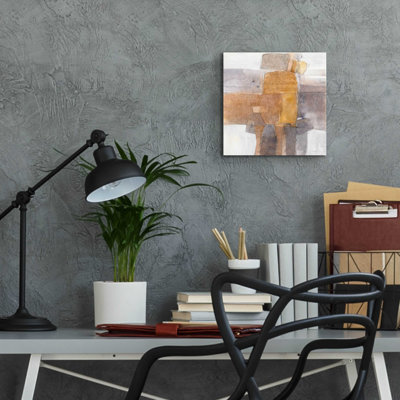  «Eight Room Box» par Mike Schick, art mural en verre acrylique, 12 po x 12 po