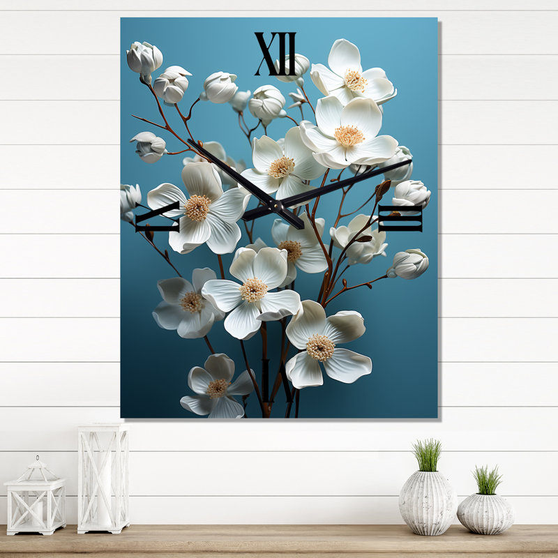 Calendre - Horloge murale cornouiller, Grand