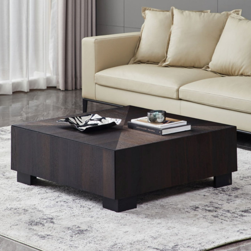 Table basse carrée de 35,4 po Cristyle