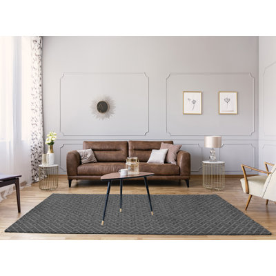 Tapis blanc de labyrinthe carré