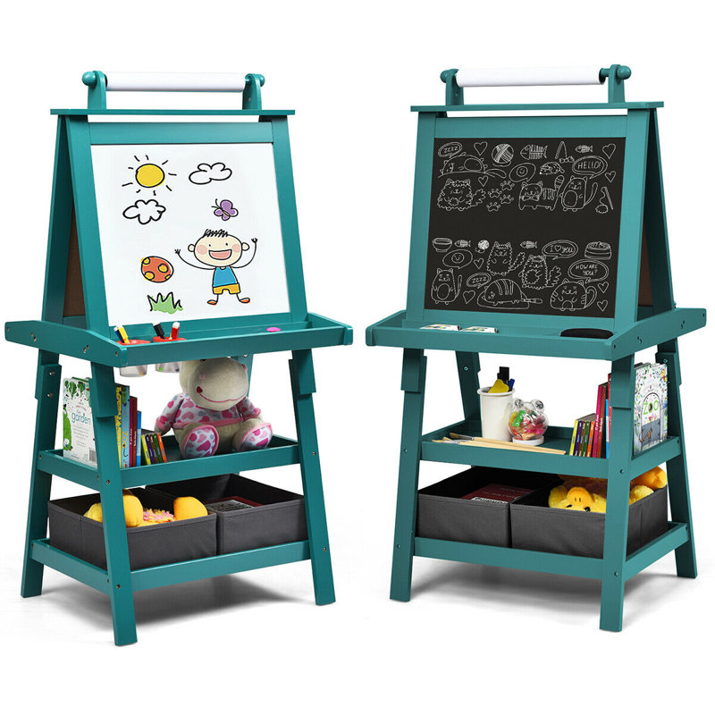 Fenwick Harriet Bee Wood Board Easel, Blue