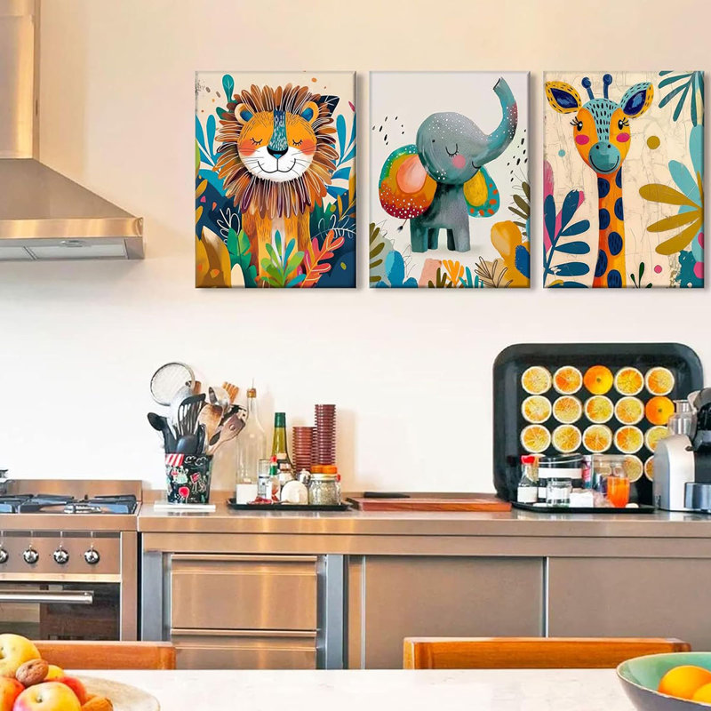 3 Piece Wrapped Canvas Print
